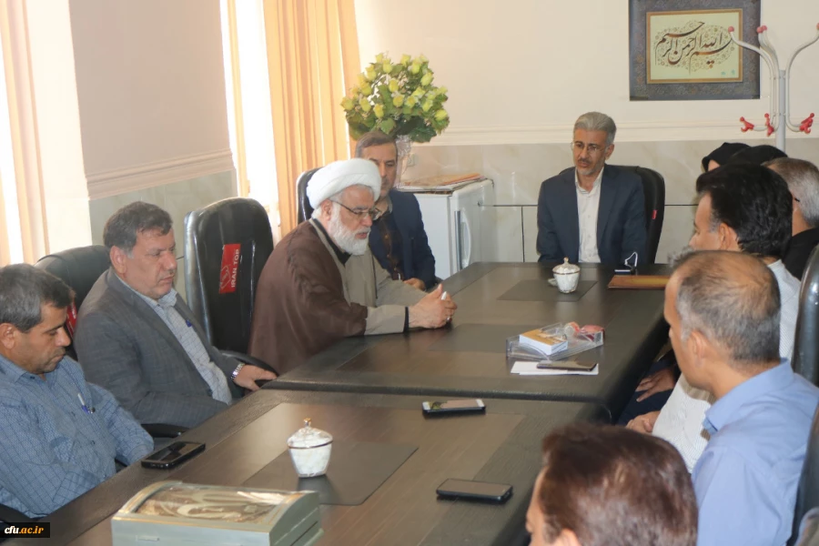 معارفه معاونت توسعه منابع و امور دانشجویی پردیس حضرت رسول اکرم (ص) اهواز 