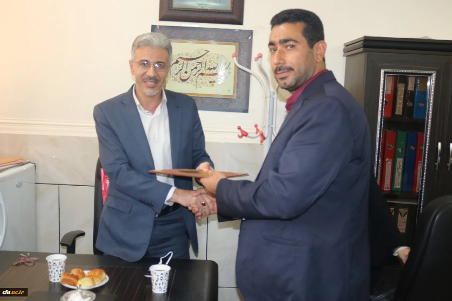 معارفه معاونت توسعه منابع و امور دانشجویی پردیس حضرت رسول اکرم (ص) اهواز 