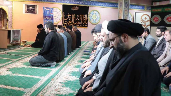 برگزاری مراسم عزاداری پایان ماه صفر در سازمان مرکزی دانشگاه فرهنگیان 5