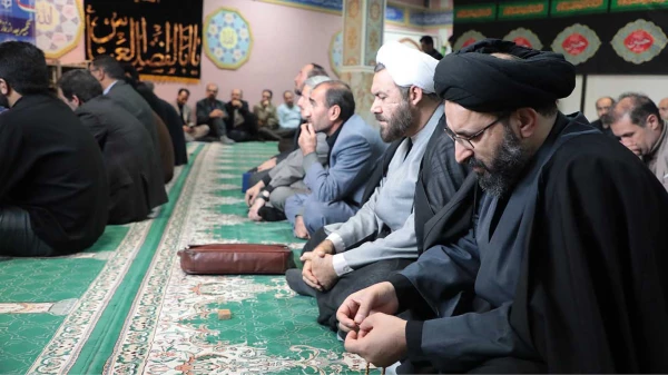 برگزاری مراسم عزاداری پایان ماه صفر در سازمان مرکزی دانشگاه فرهنگیان 7