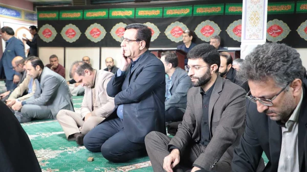 برگزاری مراسم عزاداری پایان ماه صفر در سازمان مرکزی دانشگاه فرهنگیان 8