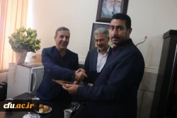 معارفه معاونت توسعه منابع و امور دانشجویی پردیس حضرت رسول اکرم (ص) اهواز 