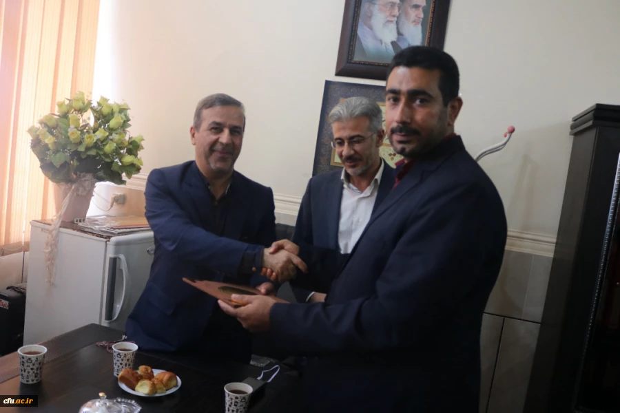 معارفه معاونت توسعه منابع و امور دانشجویی پردیس حضرت رسول اکرم (ص) اهواز 