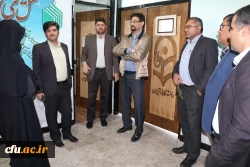 بازدید رئیس اداره عمران سازمان مرکزی از دانشگاه فرهنگیان کهگیلویه و بویراحمد 3