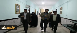 بازدید رئیس اداره عمران سازمان مرکزی از دانشگاه فرهنگیان کهگیلویه و بویراحمد 2