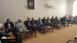 دیدار سرپرست و کارکنان دانشگاه فرهنگیان ایلام با نماینده ولی فقیه 