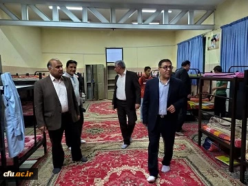 بازدید دکترانصاری راد معاونت دانشجویی ودکتر رمضان خانی مشاورپارلمانی دانشگاه فرهنگیان از دانشگاه فرهنگیان سیستان وبلوچستان