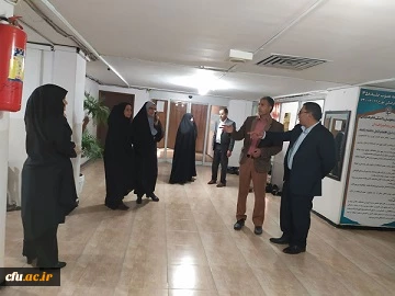 بازدید دکترانصاری راد معاونت دانشجویی ودکتر رمضان خانی مشاورپارلمانی دانشگاه فرهنگیان از دانشگاه فرهنگیان سیستان وبلوچستان