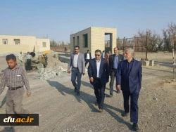 بازدید دکترانصاری راد معاونت دانشجویی ودکتر رمضان خانی مشاورپارلمانی دانشگاه فرهنگیان از دانشگاه فرهنگیان سیستان وبلوچستان