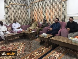 بازدید دکترانصاری راد معاونت دانشجویی ودکتر رمضان خانی مشاورپارلمانی دانشگاه فرهنگیان از دانشگاه فرهنگیان سیستان وبلوچستان