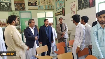 بازدید دکترانصاری راد معاونت دانشجویی ودکتر رمضان خانی مشاورپارلمانی دانشگاه فرهنگیان از دانشگاه فرهنگیان سیستان وبلوچستان