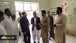 بازدید دکترانصاری راد معاونت دانشجویی ودکتر رمضان خانی مشاورپارلمانی دانشگاه فرهنگیان از دانشگاه فرهنگیان سیستان وبلوچستان