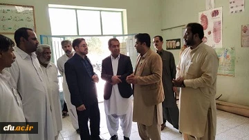 بازدید دکترانصاری راد معاونت دانشجویی ودکتر رمضان خانی مشاورپارلمانی دانشگاه فرهنگیان از دانشگاه فرهنگیان سیستان وبلوچستان