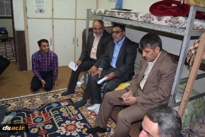 بازدید معاون دانشجویی از پردیس ها و مرکز دانشگاه فرهنگیان استان چهارمحال و بختیاری 
