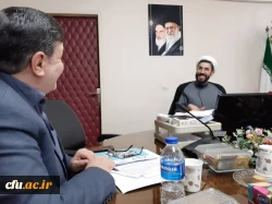 دیدار رئیس دانشگاه با مسئول دفتر نهاد رهبری در دانشگاهها 

 3