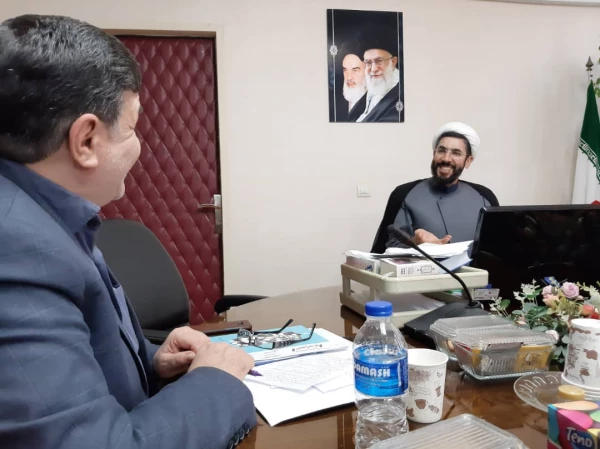 دیدار رئیس دانشگاه با مسئول دفتر نهاد رهبری در دانشگاهها 

 3