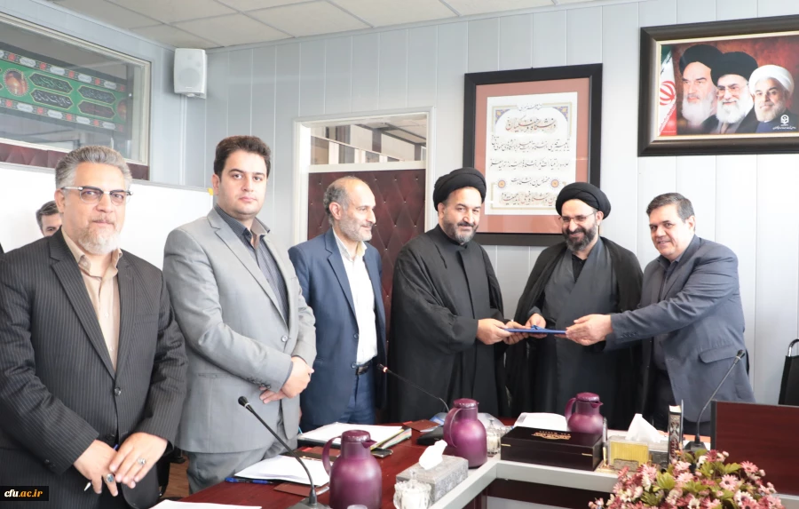 انتصاب حجت الاسلام میر محمدی به سمت  سرپرست معاونت دفتر نهاد نمایندگی مقام معظم رهبری در دانشگاه فرهنگیان ( سازمان مرکزی )  2