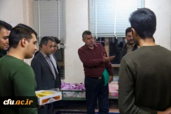 در راستای برنامه ریزی به منظور بازدید های منظم از سراهای دانشجویی پردیس شهیدان پاک نژاد یزد انجام شد: 5