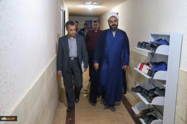 در راستای برنامه ریزی به منظور بازدید های منظم از سراهای دانشجویی پردیس شهیدان پاک نژاد یزد انجام شد: 6