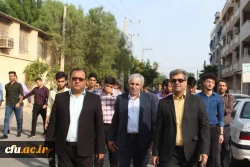 حضور پر شور مسئولان، اساتید و دانشجو معلمان دانشگاه فرهنگیان استان بوشهر در راهپیمایی ۱۳آبان 3