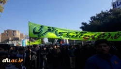 شرکت گسترده اساتید، کارکنان و دانشجویان دانشگاه فرهنگیان استان آذربایجان غربی در راهپیمایی یوم الله 13 آبان 7