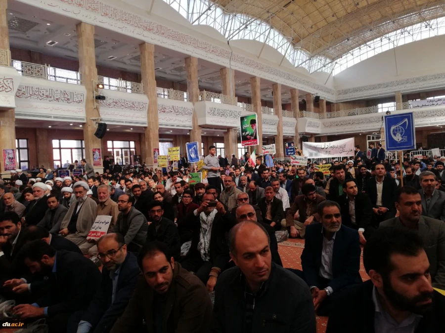 حضور سرپرست دانشگاه فرهنگیان استان گلستان در راهپیمایی یوم الله 13 آبان گرگان 6