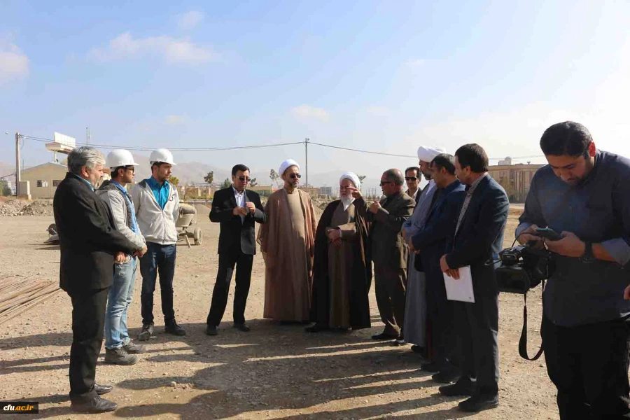 بازدید نماینده ولی فقیه و هیات همراه استان از مجموعه زیر ساخت های دانشگاه فرهنگیان خراسان شمالی 2