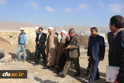 بازدید نماینده ولی فقیه و هیات همراه استان از مجموعه زیر ساخت های دانشگاه فرهنگیان خراسان شمالی 3