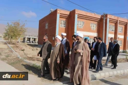 بازدید نماینده ولی فقیه و هیات همراه استان از مجموعه زیر ساخت های دانشگاه فرهنگیان خراسان شمالی 8