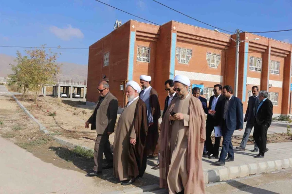 بازدید نماینده ولی فقیه و هیات همراه استان از مجموعه زیر ساخت های دانشگاه فرهنگیان خراسان شمالی 8