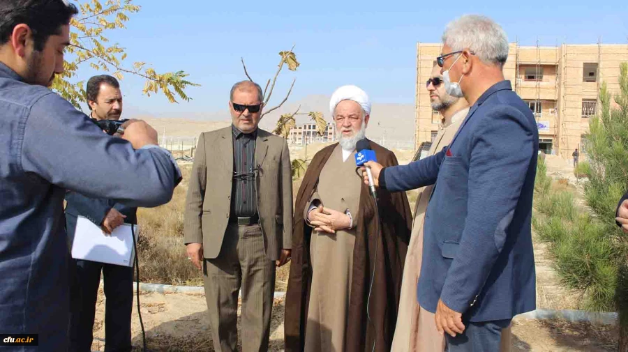 بازدید نماینده ولی فقیه و هیات همراه استان از مجموعه زیر ساخت های دانشگاه فرهنگیان خراسان شمالی 5