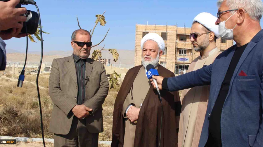 بازدید نماینده ولی فقیه و هیات همراه استان از مجموعه زیر ساخت های دانشگاه فرهنگیان خراسان شمالی 6