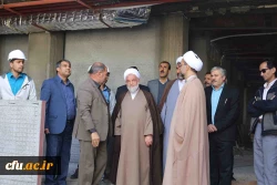بازدید نماینده ولی فقیه و هیات همراه استان از مجموعه زیر ساخت های دانشگاه فرهنگیان خراسان شمالی 10