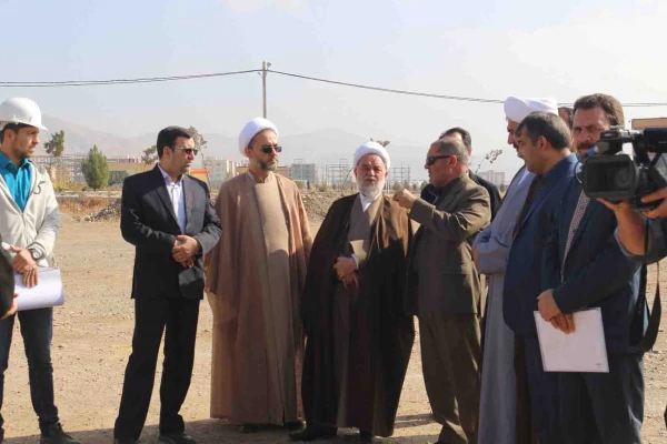 بازدید نماینده ولی فقیه و هیات همراه استان از مجموعه زیر ساخت های دانشگاه فرهنگیان خراسان شمالی 7