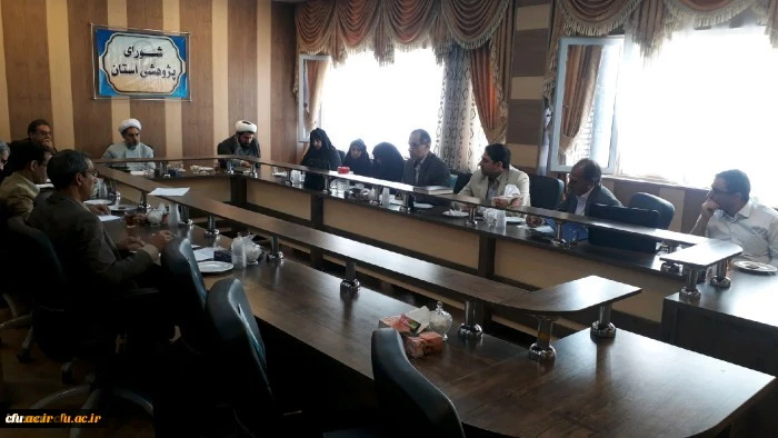 سی و یکمین شورای پژوهشی دانشگاه فرهنگیان کرمان برگزار گردید. 2