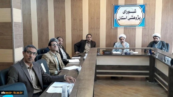 سی و یکمین شورای پژوهشی دانشگاه فرهنگیان کرمان برگزار گردید. 4