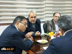 بازدید معاونت دانشجویی دانشگاه فرهنگیان به نمایندگی از دکتر خنیفر برای بررسی ابعاد زلزله آذربایجان شرقی از دانشگاه فرهنگیان این استان  2
