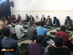 حضور سرپرست مدیریت امور پردیس های استان خوزستان در جمع اساتید و دانشجو معلمان پردیس حضرت رسول اکرم (ص) اهواز