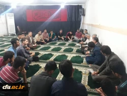 حضور سرپرست مدیریت امور پردیس های استان خوزستان در جمع اساتید و دانشجو معلمان پردیس حضرت رسول اکرم (ص) اهواز