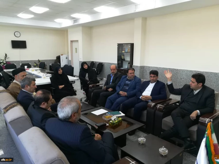 جلسه هیأت رئیسه دانشگاه فرهنگیان استان آذربایجان شرقی با حضور دکتر روشندل معاون آموزشی سازمان مرکزی 2