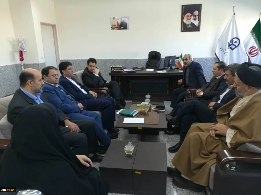 جلسه هیأت رئیسه دانشگاه فرهنگیان استان آذربایجان شرقی با حضور دکتر روشندل معاون آموزشی سازمان مرکزی 3