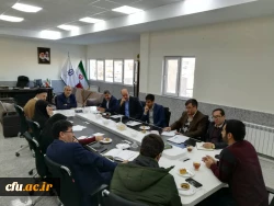 جلسه هیأت رئیسه دانشگاه فرهنگیان استان آذربایجان شرقی با حضور دکتر روشندل معاون آموزشی سازمان مرکزی 6