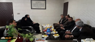 بازدید رییس و مدیر عامل مجمع خیرین مدرسه ساز استان مرکزی از دانشگاه فرهنگیان استان 