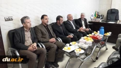 بازدید رییس و مدیر عامل مجمع خیرین از دانشگاه فرهنگیان استان مرکزی 3