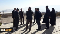 بازدید رییس و مدیر عامل مجمع خیرین از دانشگاه فرهنگیان استان مرکزی 4