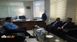 نشست مشترک رئیس دانشگاه فرهنگیان لرستان با مدیرکل راه و شهرسازی استان  2