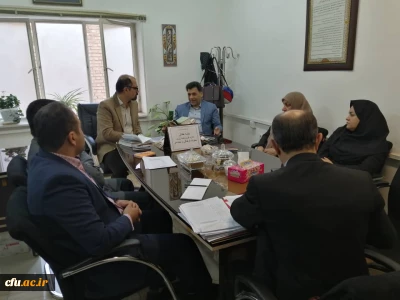 جلسه اداره کل برنامه ریزی با معاون محترم فرهنگی و اجتماعی در روز سه شنبه مورخ 21 آبان ماه 98