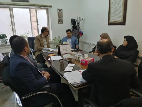 جلسه اداره کل برنامه ریزی با معاون محترم فرهنگی و اجتماعی در روز سه شنبه مورخ 21/08/98  2