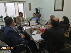 جلسه اداره کل برنامه ریزی با معاون محترم فرهنگی و اجتماعی در روز سه شنبه مورخ 21/08/98  2