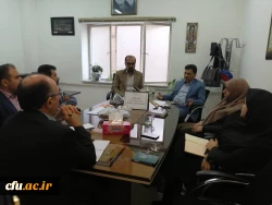 جلسه اداره کل برنامه ریزی با معاون محترم فرهنگی و اجتماعی در روز سه شنبه مورخ 21/08/98  3